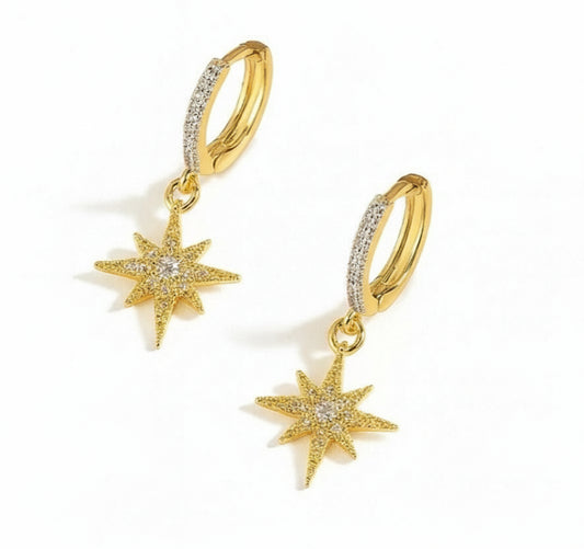 Sterretjes oorbellen